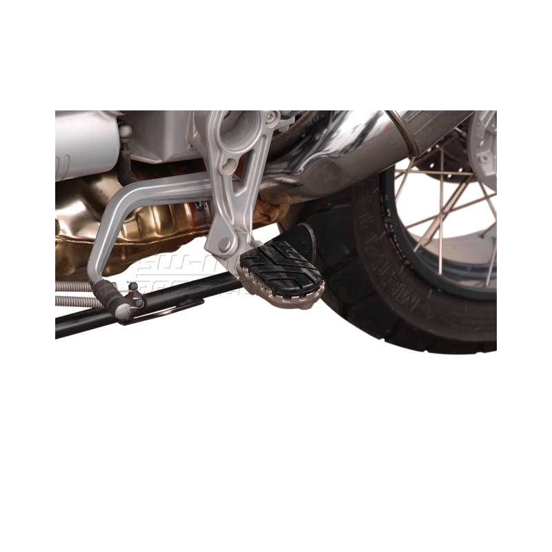 SJLERST Repose Pied Pour 1200 Gs Moto Repose-pieds Arrière Plaque Repose- pieds En Caoutchouc Couverture