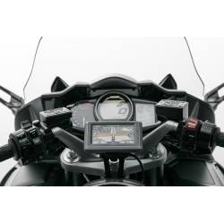Support GPS pour barre de guidon FJR 1300 Yamaha