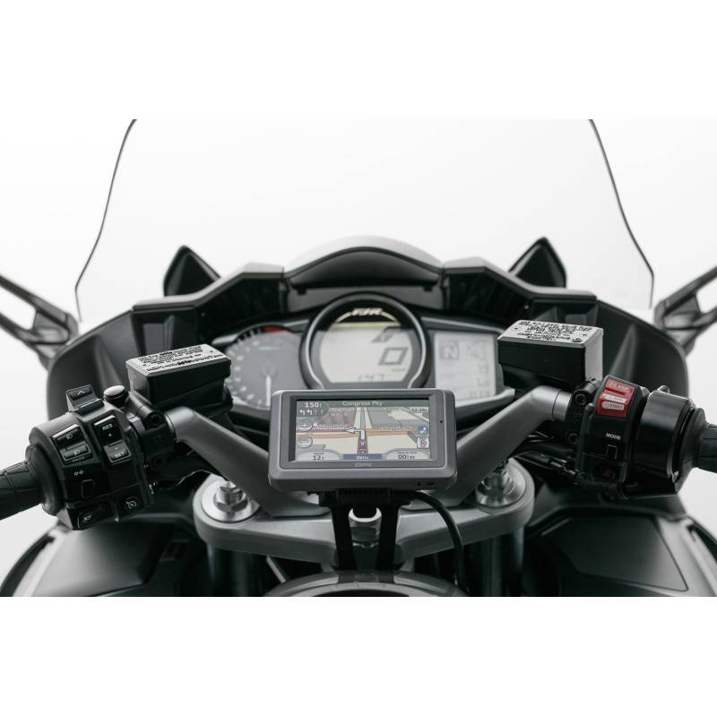 Support GPS pour barre de guidon FJR 1300 Yamaha