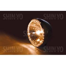 OPTIQUE DE PHARE SHIN YO RENO 2 CHROME Ø 200mm