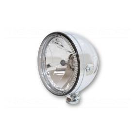 OPTIQUE DE PHARE CONTOUR LED NOIR OU CHROME Ø 146mm FIXATION SOUS OPTIQUE