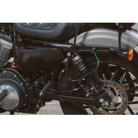 Legend Gear Support pour sacoche latérale SLC gauche Sportster Iron 883 (XL883N) Harley Davidson