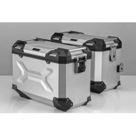 Kit valises Honda NC700S-SD / TRAX ADV 45L ALU