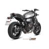 Ligne Complète Homologué XSR700 / MIVV OVAL CARBONE