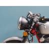 OPTIQUE DE PHARE SCRAMBLER BLACK CHROME Ø 190mm