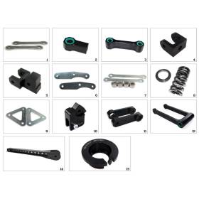 Kit rabaissement de selle Z650 - Tecnium 150060007TEC