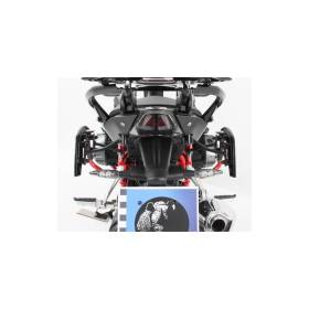 Supports sacoches BMW R1200R - Hepco-Becker 630676 00 01