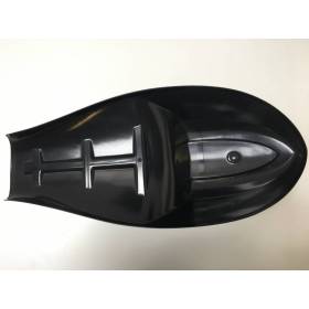 SELLE CAFE RACER "NEO" SEAT TUCK 'N ROLL BLACK 4 L : 67cms