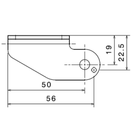 SUPPORT IMMATRICULATION UNIVERSEL RIZOMA PT061B