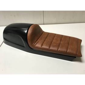 SELLE CAFE RACER "IMOLA" BROWN 5 L : 69cms