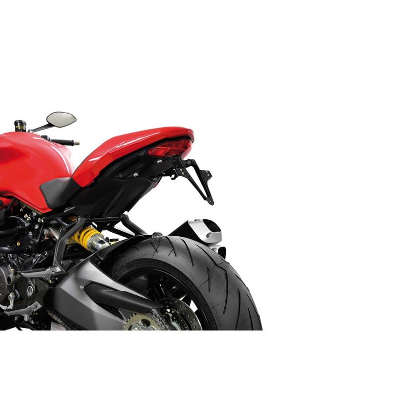 SUPPORT DE PLAQUE DUCATI MONSTER 1200S - HIGHSIDER 280-163