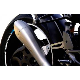 SILENCIEUX NOIR HONDA CB1000R 2008-2016 / HP CORSE HOHY1014-AB