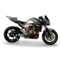 Silencieux homologué KAWASAKI Z750 2004-2006 / HP CORSE HYDROFORM INOX