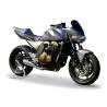 SILENCIEUX INOX KAWASAKI Z750 04-06 / HP CORSE KAHY1015-AB