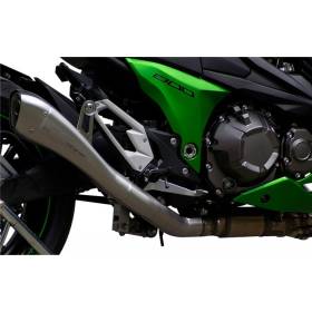 SILENCIEUX INOX KAWASAKI Z800 2013-2018 / HP CORSE KAHY1018-AB