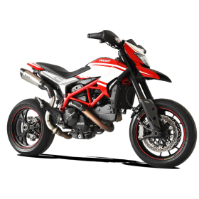 SILENCIEUX HAUT HYPERMOTARD 821 2013-2015 / HP CORSE DUEVO3108HS-AB