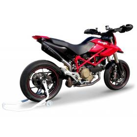 SILENCIEUX NOIR HYPERMOTARD 1100 2007-2012 / HP CORSE DUEVO3111B-AB