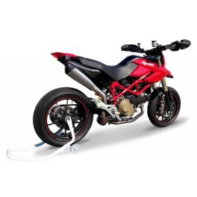 SILENCIEUX INOX HYPERMOTARD 1100 2007-2012 / HP CORSE DUEVO3111S-AB