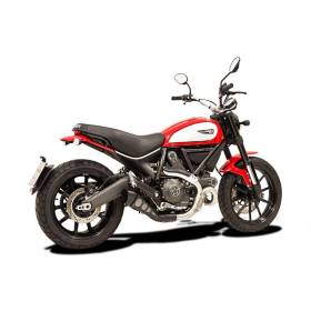 SILENCIEUX NOIR DUCATI SCRAMBLER 800 - HP CORSE DUHY1010BLACK-AB