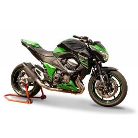 SILENCIEUX NOIR KAWASAKI Z800 13-17 / HP CORSE KAEVO3118B-AB