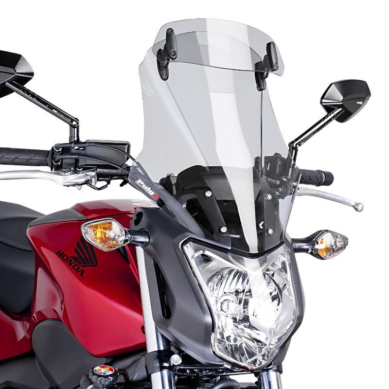 BULLE HONDA NC700S 12-13 / Puig Touring + Visière