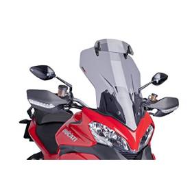 BULLE DUCATI MULTISTRADA 1200 13-14 / Puig Touring + Visière