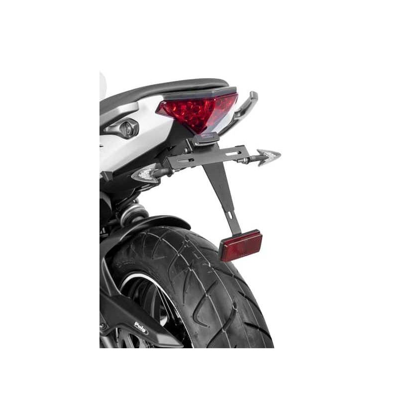 SUPPORT DE PLAQUE KAWASAKI ER6F 12-17 / Puig