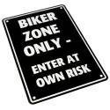 Plaque Alu Bike It - Zone only