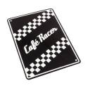 Plaque Alu Bike It - Café Racer