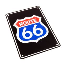 Plaque garage Route 66 - Bike It SIG037