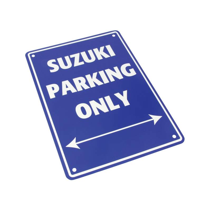 Plaque garage Suzuki - Bike It SIG023