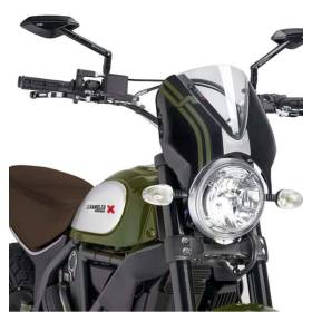 BULLE DUCATI SCRAMBLER URBAN ENDURO / Puig carénage noir