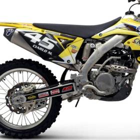 LIGNE COMPLÈTE CROSS TITANE SUZUKI RM-Z 250 10-12