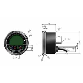 COMPTEUR DIGITAL ACEWELL MODELE 2853 POLI