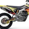 LIGNE COMPLÈTE ENDURO INOX SUZUKI RM-Z 450 08-12