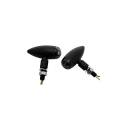 Clignotants feux Stop homologués Highsider Micro Bullet Black