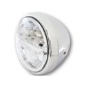 Phare homologué Highsider Reno 4 Chrome - montage latéral