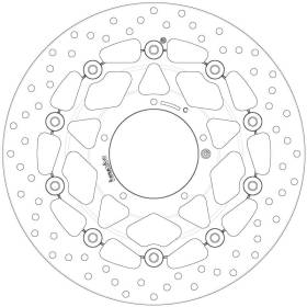 Disque de frein avant CBR1000RR 2017- BREMBO 78B408B7