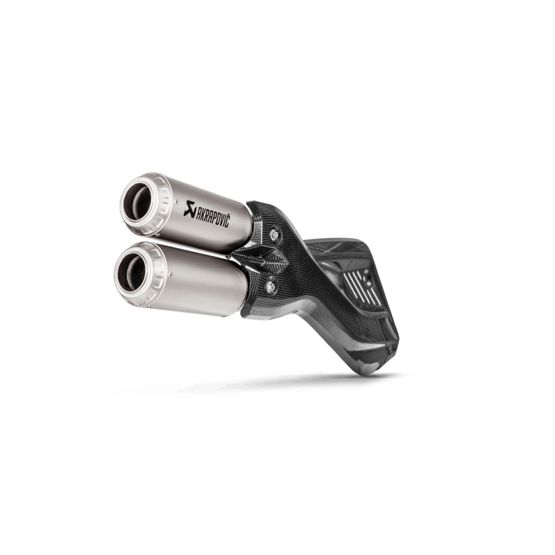 Silencieux AKRAPOVIC pour Ducati MULTISTRADA 1200 ENDURO 17-18 / S-D9SO10-HIFFT