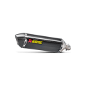 Silencieux homologué Akrapovic Suzuki SV650-X 2016-2019 / Carbone