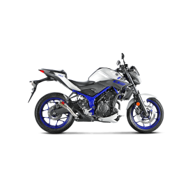 SILENCIEUX YAMAHA MT-03 16-18 / AKRAPOVIC INOX