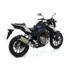 Silencieux Honda CB500F 2016- Arrow Race Tech embout carbone