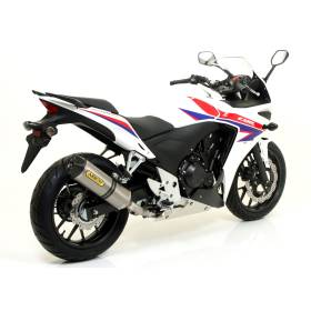 Silencieux CBR500R 13-15 / Arrow Race Tech embout carbone