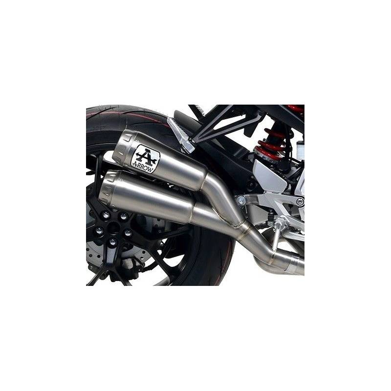 Silencieux D'échappement Akrapovic Carbone, Titane 350mm