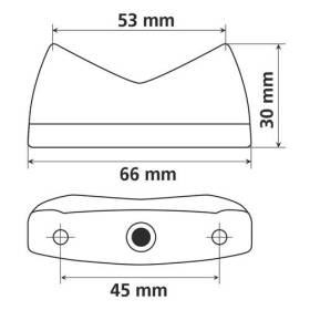 Support de plaque 790 Duke - V-PARTS