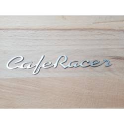 Ecussons de Réservoir en Aluminium Café Racer Chromés