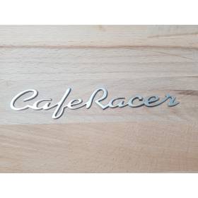 Ecussons de Réservoir en Aluminium Café Racer Chromés