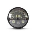 OPTIQUE DE PHARE MULTI LED 2 CLIGNOS INTEGRES Ø 190mm