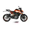 Silencieux KTM Duke 125-390 / Mivv GP Carbone