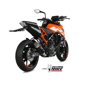 Silencieux KTM Duke 125-390 / Mivv GP Carbone